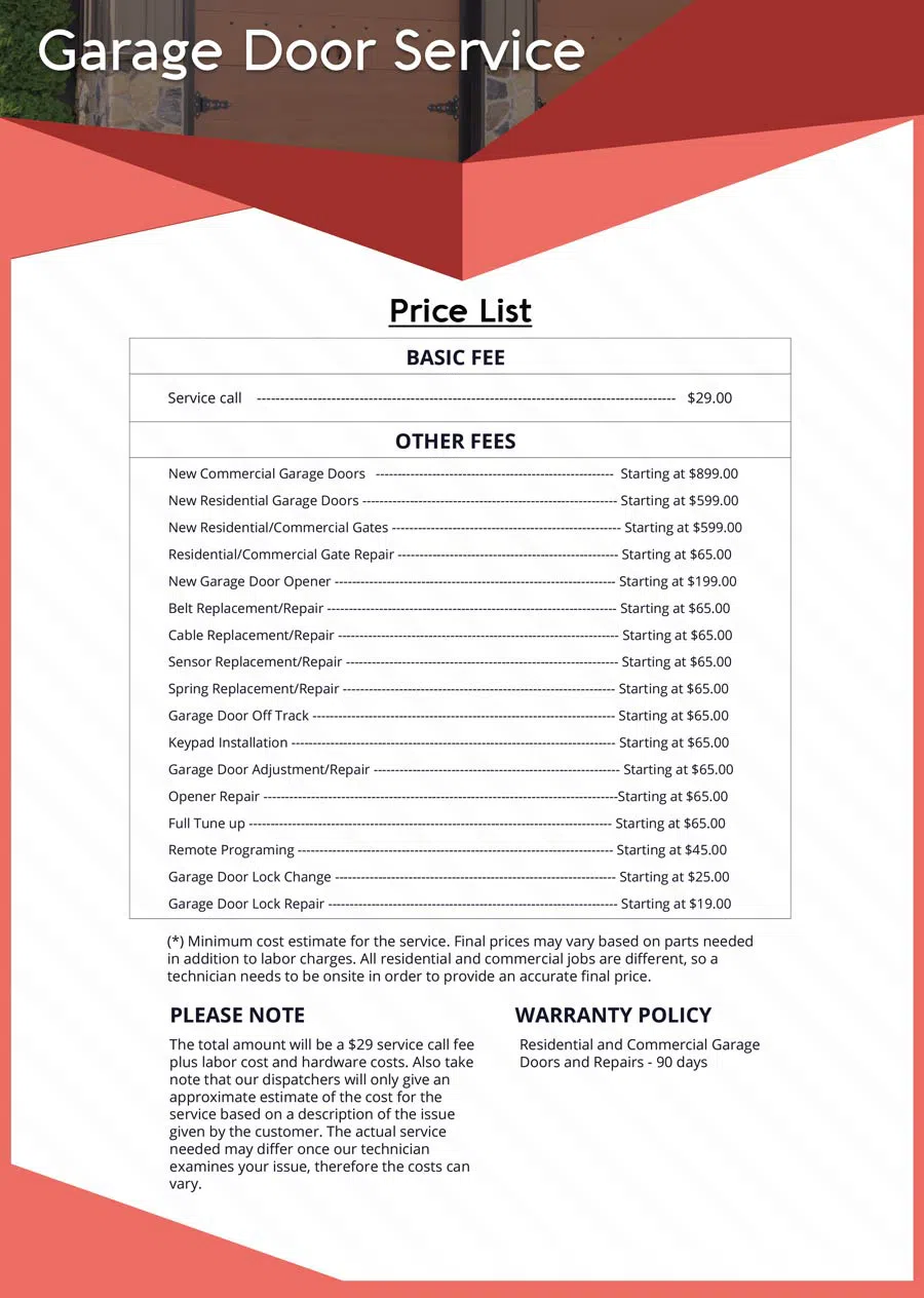 Express Garage Door Service Romeoville, IL 815-893-8756